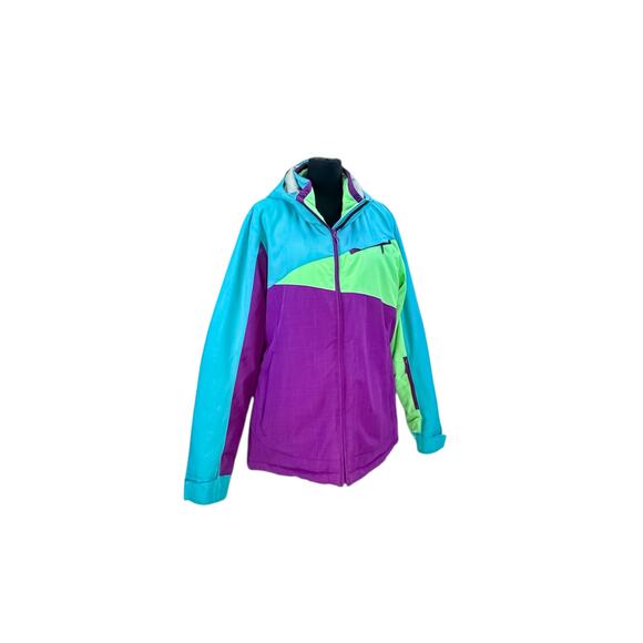 Boulder Gear Women's XL Colorblock Insulated Ski Jacket - Picture 4 of 7